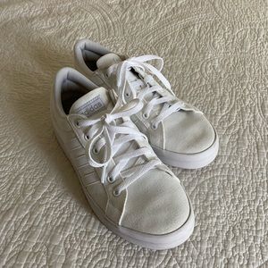 Adidas white sneakers